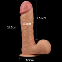 Extra Large Realistic Dildo 25 Cm Büyük Boy Penis 