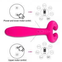 Usb Şarjlı 3 In 1 Klitoris Ve G Spot Uyarıcı Yengeç Vibratör