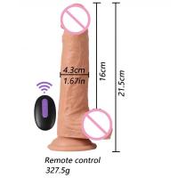 Dildo Kablosuz Uzaktan Kumandalı Şarjlı 20 Fonksiyonlu Titreşimli Realistik Vibratör