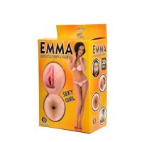 Emma Titreşimli Şişme Manken Realistik Vajina Ve Anüslü