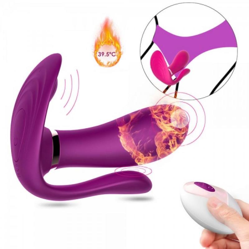 Flxur Giyilebilir Gnoktası Ve Klitoris Uyarıcı Şarjlı Uzaktan Kumandalı Vibratör