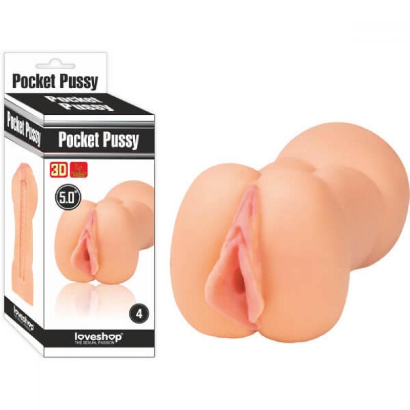 Pocket Pussy 4 Gerçekçi Vajina Mastürbatör
